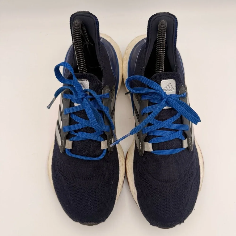 Women's Adidas Ultraboost 22 Legend Ink Orange Red Blue Athletic Shoes Size‎ 7